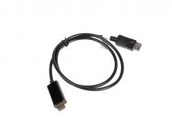 Кабел/адаптер Lanberg display port (M) V1.1 -- HDMI (M) cable 1m, black