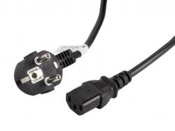 Кабел/адаптер Lanberg CEE 7-7 -- IEC 320 C13 power cord 3m VDE, black
