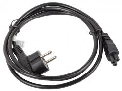 Кабел/адаптер Lanberg CEE 7-7 (MICKEY) -- IEC 320 C5 power cord 1.8m VDE, black
