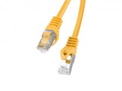 Медна пач корда Lanberg patch cord CAT.5E FTP 1m, orange