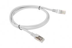 Медна пач корда Lanberg patch cord CAT.5E FTP 1m, grey