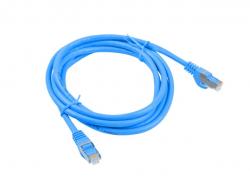Медна пач корда Lanberg patch cord CAT.6 FTP 0.5m, blue