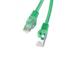 Медна пач корда Lanberg patch cord CAT.6 FTP 0.5m, green