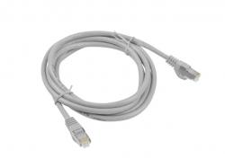 Медна пач корда Lanberg patch cord CAT.6 FTP 3m, grey