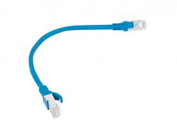 Медна пач корда Lanberg patch cord CAT.5E 0.25m, blue