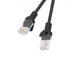 Медна пач корда Lanberg patch cord CAT.5E 0.25m, black