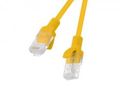 Медна пач корда Lanberg patch cord CAT.5E 0.25m, orange