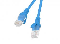 Медна пач корда Lanberg patch cord CAT.5E 0.5m, blue