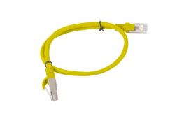 Медна пач корда Lanberg patch cord CAT.5E 0.5m, yellow