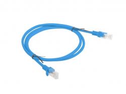 Медна пач корда Lanberg patch cord CAT.5E 1m, blue