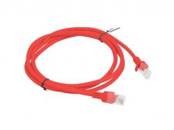 Медна пач корда Lanberg patch cord CAT.5E 1.5m, red