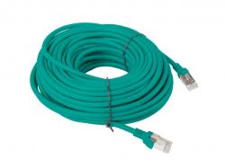 Медна пач корда Lanberg patch cord CAT.5E 20m, green