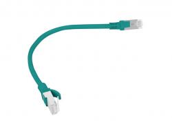 Медна пач корда Lanberg patch cord CAT.6 0.25m, green