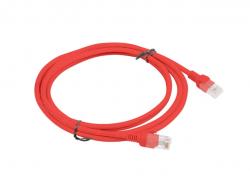Медна пач корда Lanberg patch cord CAT.6 2m, red
