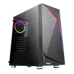 Кутия Case Antec ATX Gaming NX300 RGB Temp. Glass, Black