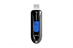 Transcend 256GB, USB3.1, Pen Drive, Capless, Black