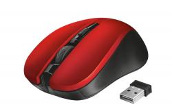 Мишка TRUST Mydo Silent Wireless Mouse RED