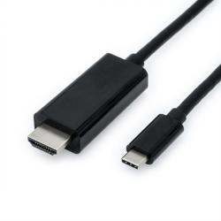 Кабел/адаптер Cable USB Type C - HDMI, M-M, 2m, S3731