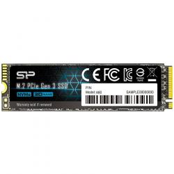 SILICON POWER A60 512GB SSD, M.2 2280, PCIe Gen3x4, SLC CacheRead