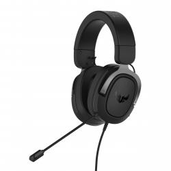 Слушалки Геймърски слушалки ASUS TUF Gaming H3 Gun Metal, 7.1 Virtual Surround Sound