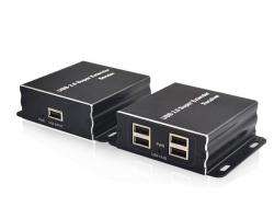 Мрежов аксесоар ESTILLO ASKHU04-USB 1x4, усилва USB сигнал до 100 м по UTP кабел CAT5e-6