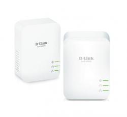 Пауърлайн продукти D-Link PowerLine AV2 1000 HD Gigabit Starter Kit, 1000 Mbps, 2 бр. в пакет, DHP-601AV-E