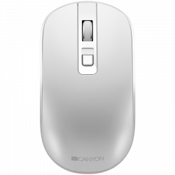 Мишка CANYON CNS-CMSW18PW, 2.4GHz Wireless Rechargeable Mouse with Pixart sensor