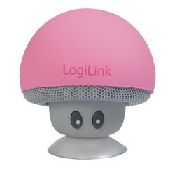 Bluetooth Колонкa Speaker Logilink Bluetooth, Mushroom Pink, SP0054PK