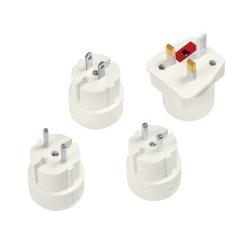 Кабел/адаптер Power Travel Adapter, 4pcs, 2A-250V, Logilink PA0186