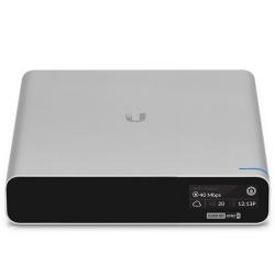 Безжично у-во UBIQUITI CloudKey+; Pre-installed 1TB HDD; Connect and power using PoE; Optional USB-C power with Quick Charge 2.0-3.0 compliant adapter only; Includes full UniFi application suite for device management; Bluetooth for instant setup.