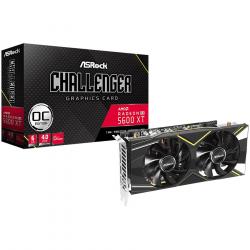 Видеокарта ASROCK AMD Challenger D RX5600XT 6G OC GDDR5 192bit 3 x DP, HDMI Retail