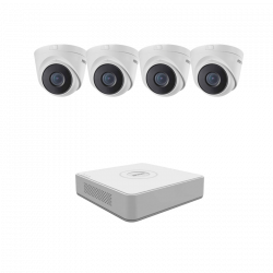 Компект за видеонаблюдение Комплект 4 бр. 2Mpx IP камери и NVR