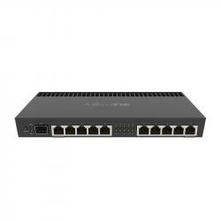 Рутер/Маршрутизатор MikroTik RB4011iGS+RM, CPU 1.4GHz, 1GB, 10xGbit LAN, 1xSFP, PoE in-out 1U