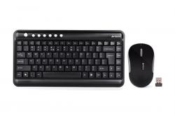 Komplekt-mini-klaviatura-i-mishka-A4tech-3300N-Bezzhichen-Cheren