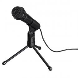 Микрофон Настолен микрофон HAMA MIC-P35 Allround, за PC-лаптоп, 3.5 mm жак, Черен