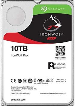 Хард диск / SSD Seagate IronWolf Pro, 3.5'', 10TB, SATA 6Gb-s, 7200RPM, 256MB cache