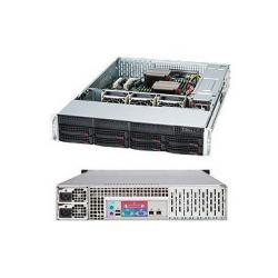 Сървърен компонент SUPERMICRO SuperChassis CSE-825TQ-R740LPB, 2U Rack-Mountable, 8x3.5" HS HDD bays