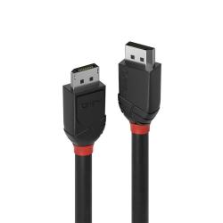 Кабел/адаптер LINDY LNY-36493 :: Кабел DisplayPort 1.2 Black Line, M-M, 4K, черен, 3.0 м на най-ниска цени
