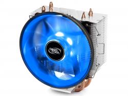 Охладител за процесор DeepCool охладител CPU Cooler GAMMAXX 300B Blue LED 1151-775-1366-AMD