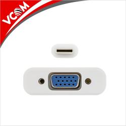 Кабел/адаптер VCom Адаптер Adapter USB 3.1 Type-C M - VGA F - CU421