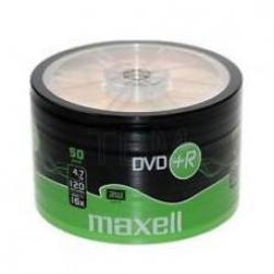 Продукт DVD+R MAXELL, 4,7 GB, 16x, 50 бр.