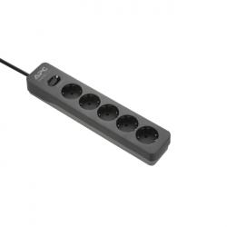 Контакт APC Essential SurgeArrest 5 Outlet 2 USB Ports Black 230V Germany