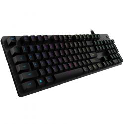 Клавиатура LOGITECH G512 Carbon RGB Mechanical Gaming Keyboard, GX Blue - CARBON - US INT'L