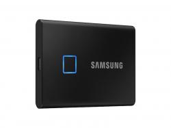 Хард диск / SSD Samsung SSD T7 Touch 1 TB Portable, USB 3.2, Fingerprint, Read 1050 MB-s, Black