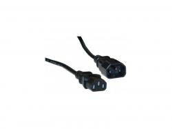 Кабел/адаптер Удължителен захранващ кабел Estillo, 3 pin, Черен на най-ниска цени