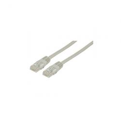 Медна пач корда ROLINE S1405-70 :: UTP Patch кабел Cat.5e, 5 м, бежов цвят