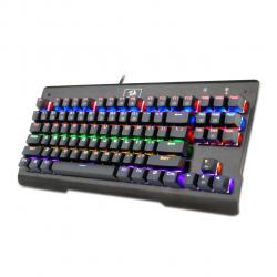 Клавиатура Механична геймърска клавиатура Redragon Visnu K561R-BK