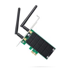 Мрежова LAN карта/адаптер TP-LINK Archer T4E, AC1200, двулентов, PCI Express, 2x външни антени