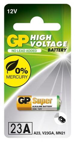 Батерия Алкална батерия GP 12 V 1бр. blister за аларми А23