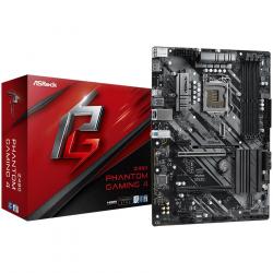 ASROCK-Main-Board-Desktop-Z490-S1200-4xDDR4-2xPCIe-x16-3xPCI-Ex1-6-SATA3-ATX